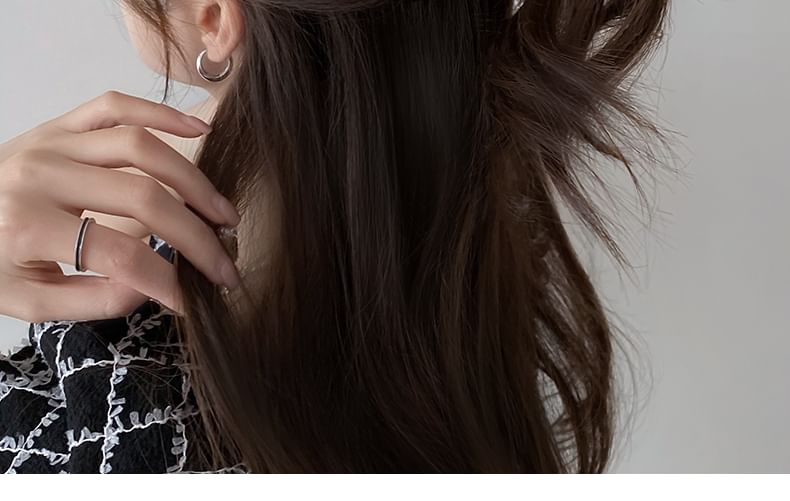 Wavy Hair Claw Alloy