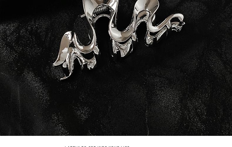 Wavy Hair Claw Alloy