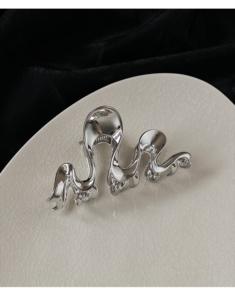 Wavy Hair Claw Alloy