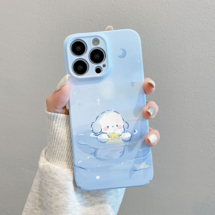 Phone Dog Case Swimming