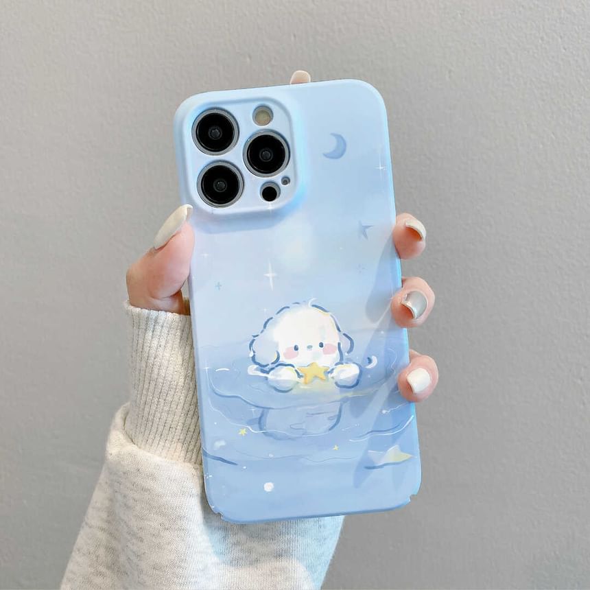 Phone Dog Case Swimming