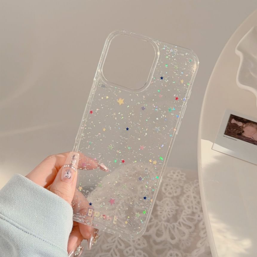 Star Phone Glitter Case