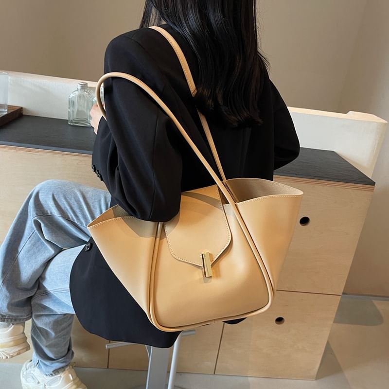 Leather Tote Bag Faux