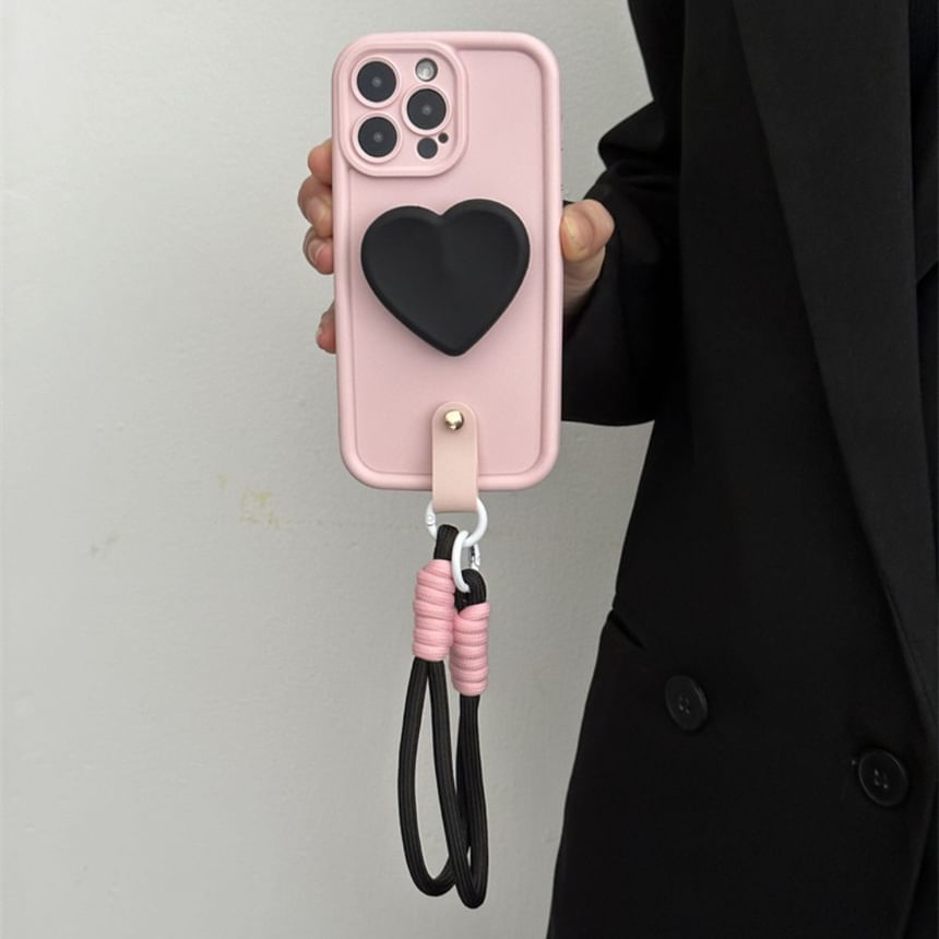 Phone Strap Case Heart with
