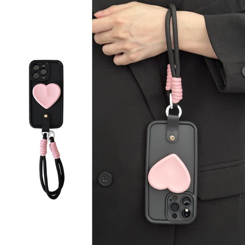 Phone Strap Case Heart with