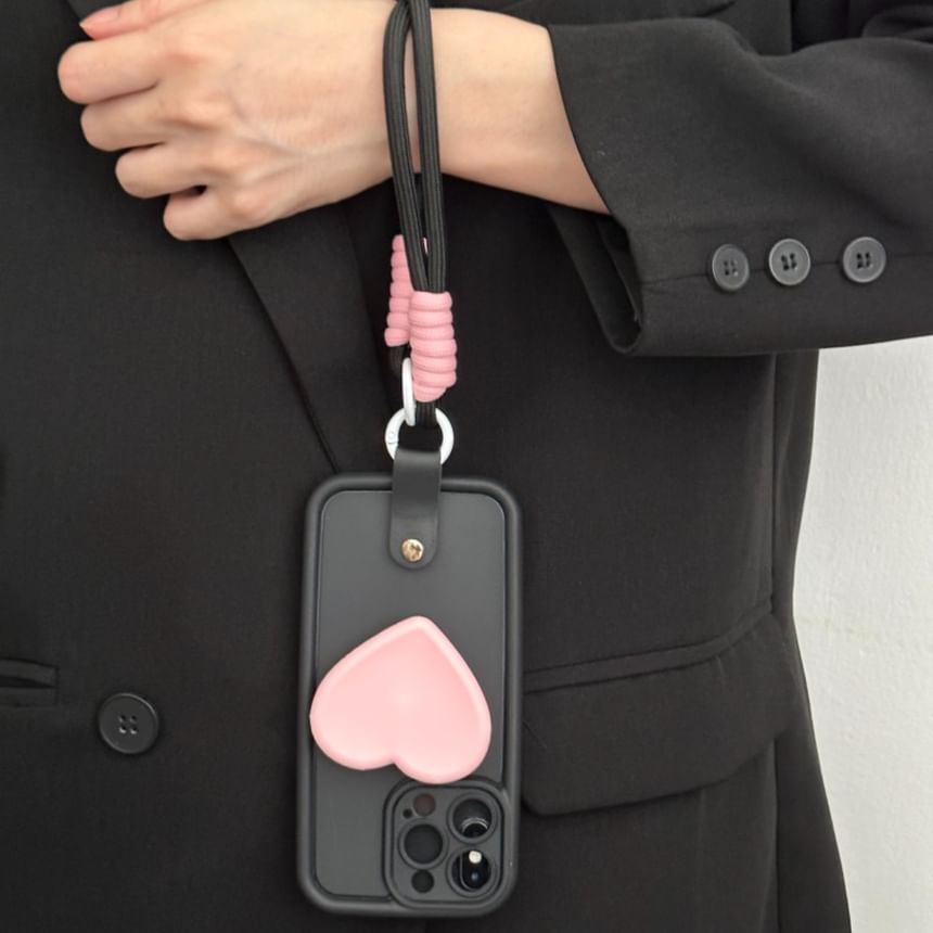 Phone Strap Case Heart with