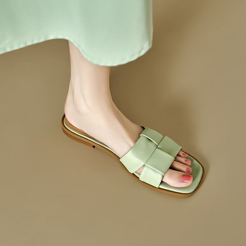 Sandals Woven Slide