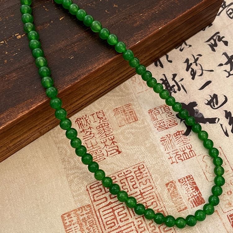 (Various Choker Gemstone Designs) Faux Bead