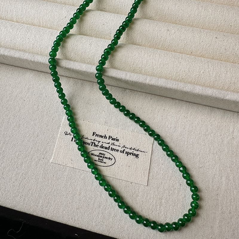 (Various Choker Gemstone Designs) Faux Bead