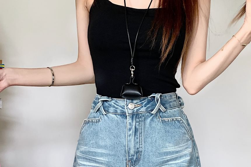 Denim Skirt A-Line High Washed Mini Waist