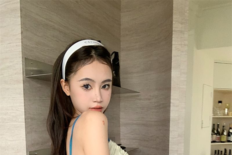 Top Cami Slim Fit Two Tone