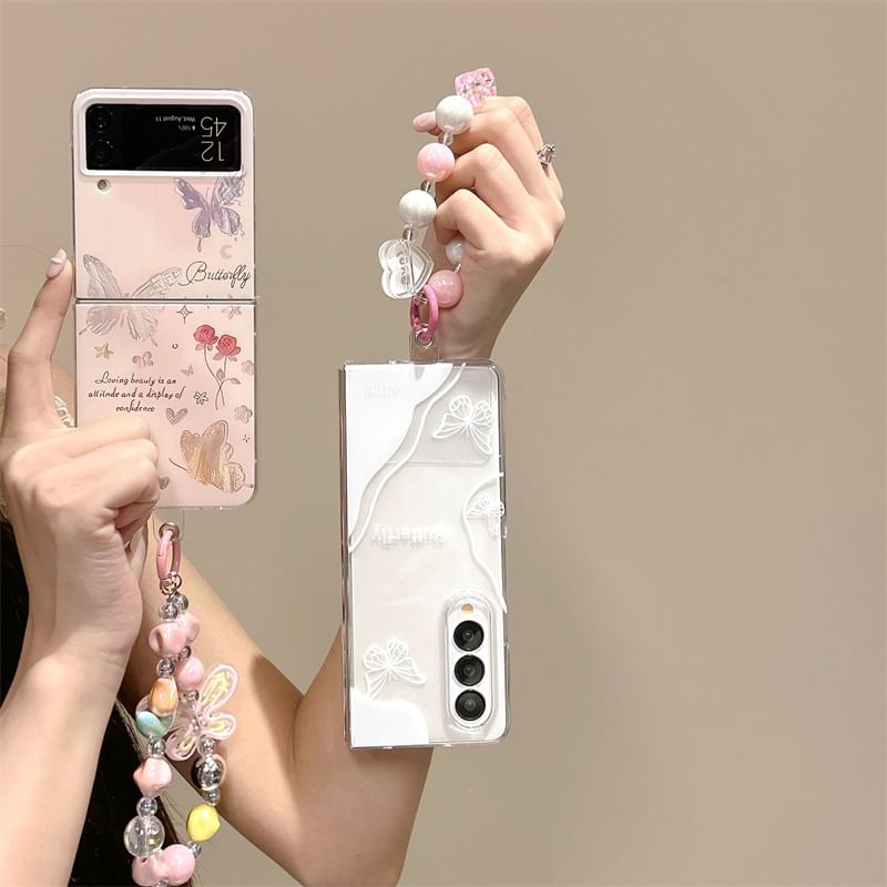 Phone / Strap Butterfly Case Set
