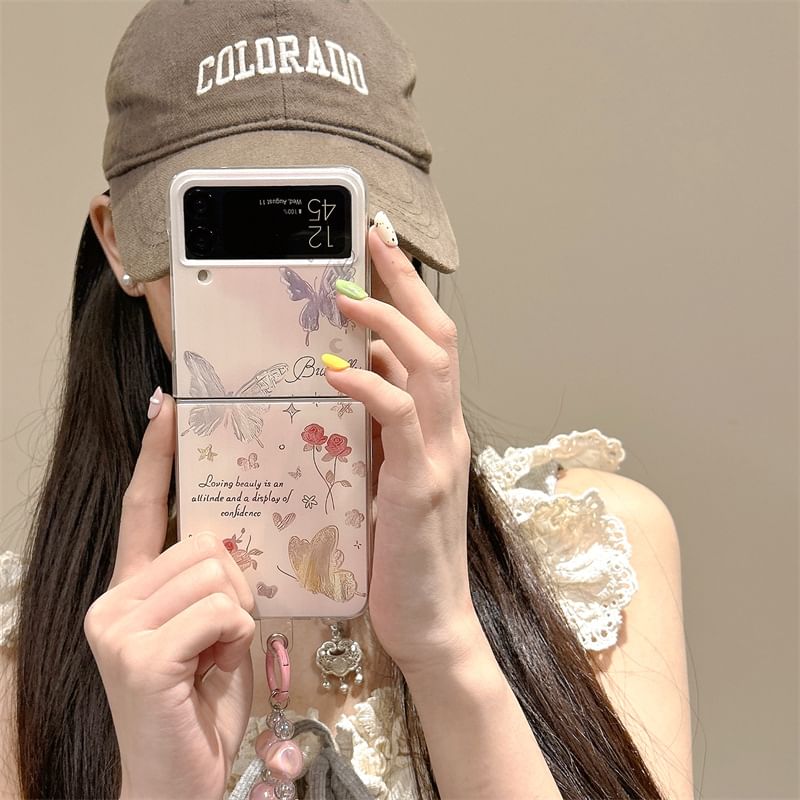 Phone / Strap Butterfly Case Set