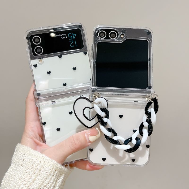 Strap Phone Heart Set Case /