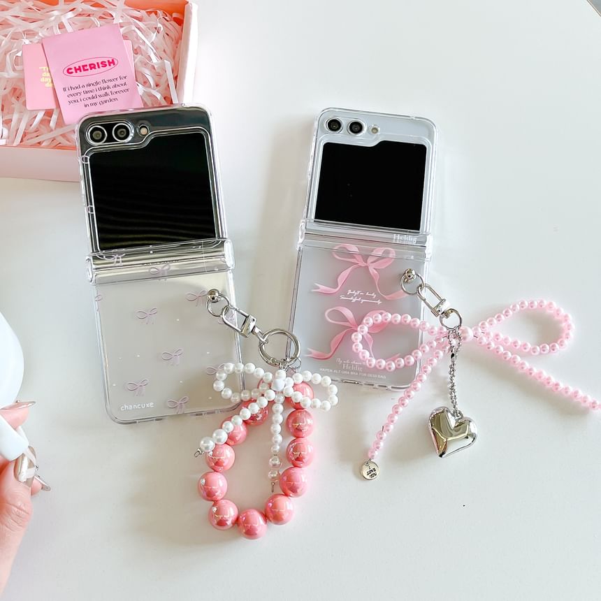 Bow / Strap Phone Set Case