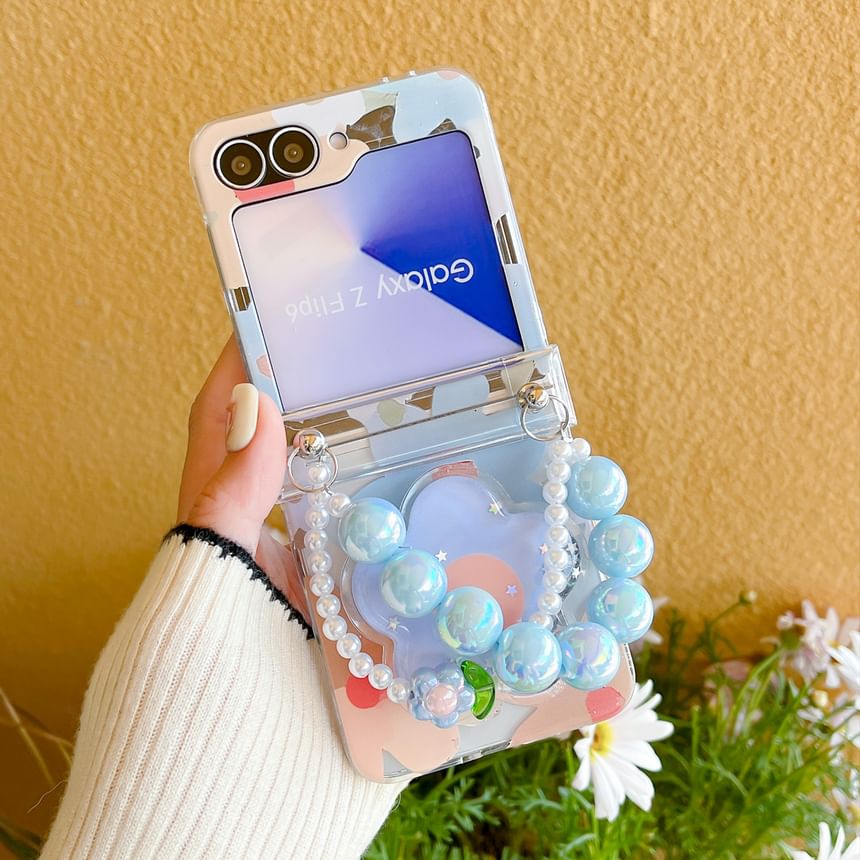 Strap / Case Floral Phone Set