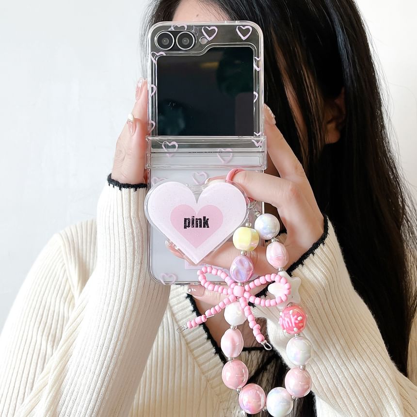 Case Heart Strap Star Phone Set /