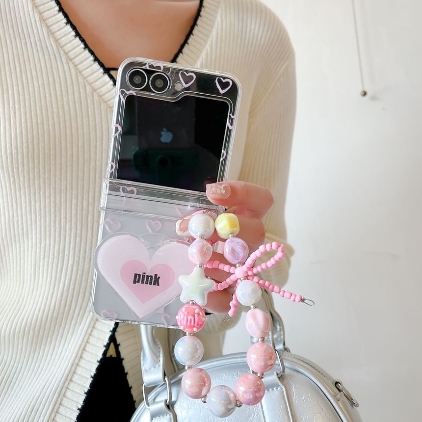 Case Heart Strap Star Phone Set /