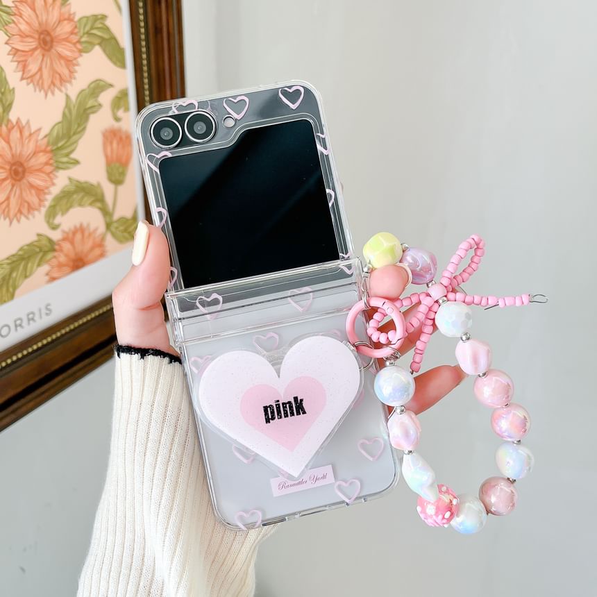 Case Heart Strap Star Phone Set /