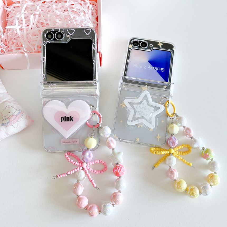 Case Heart Strap Star Phone Set /