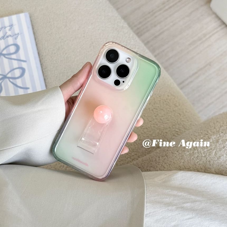 / Phone Strap Finger Ribbon Case