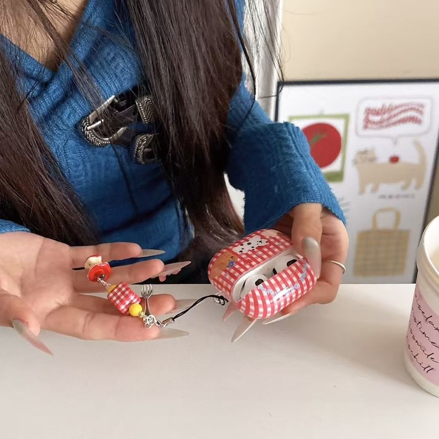 Plaid Dog Pro Skin Apple Case Earphone AirPods /