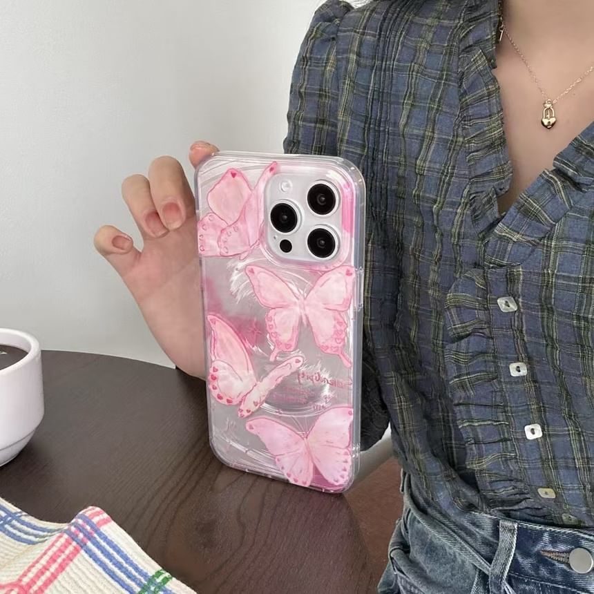 Phone Strap Case Set Floral /