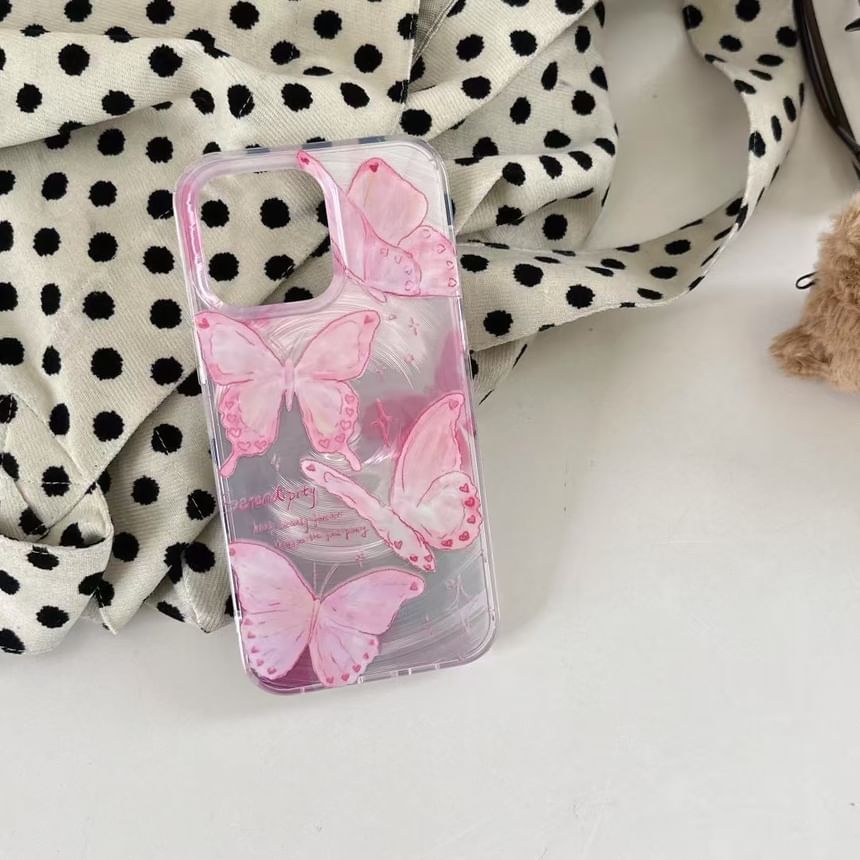 Phone Strap Case Set Floral /