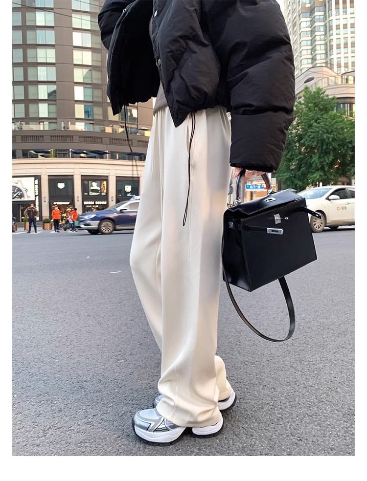 Lace-Up Platform Genuine Sneakers Panel Leather Mesh