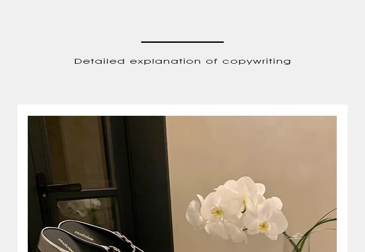 Leather Mules Faux Wedge Hidden Mary Rhinestone Jane