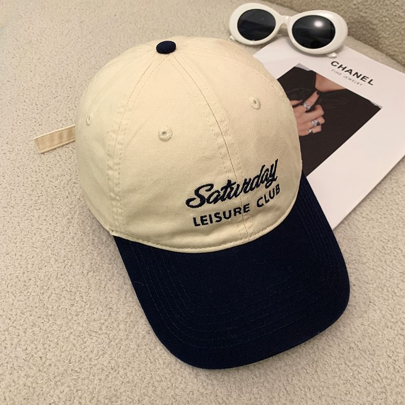 Designs) Lettering Embroidered (Various Cap Baseball