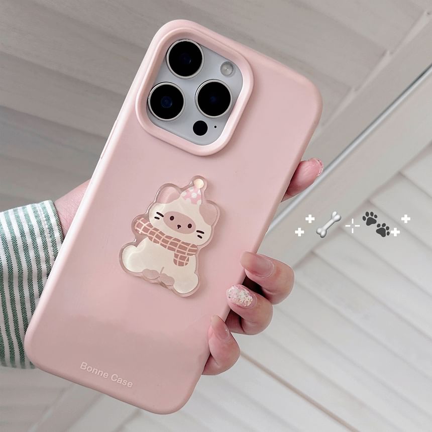 / Stand Fork Cat Case Phone Set