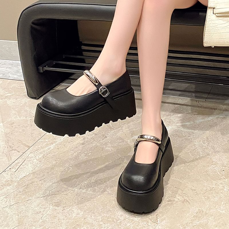 Jane Platform Mary Shoes