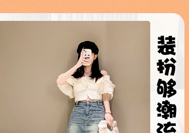 Sandals Faux Platform Patterned Pearl Slide Knot