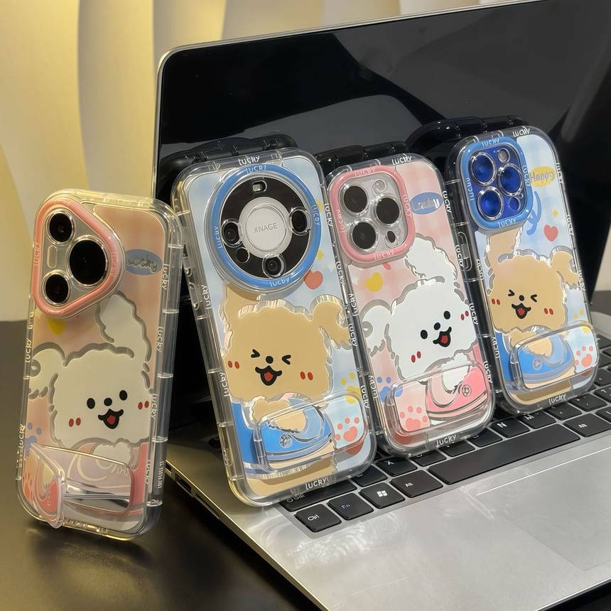 Dog Case Phone Stand with