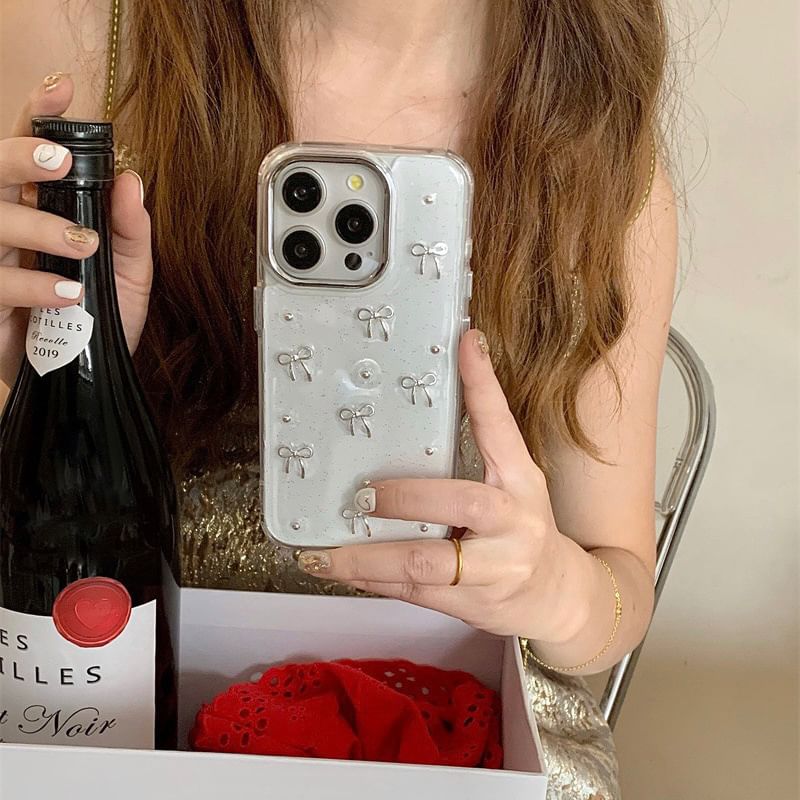 Bead iPhone Case Bow Star /