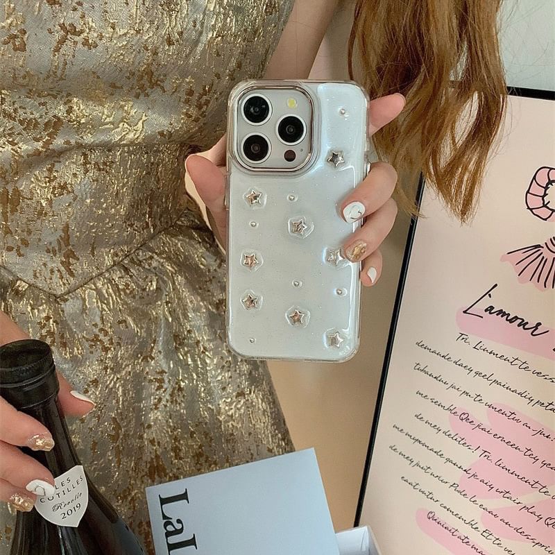 Bead iPhone Case Bow Star /