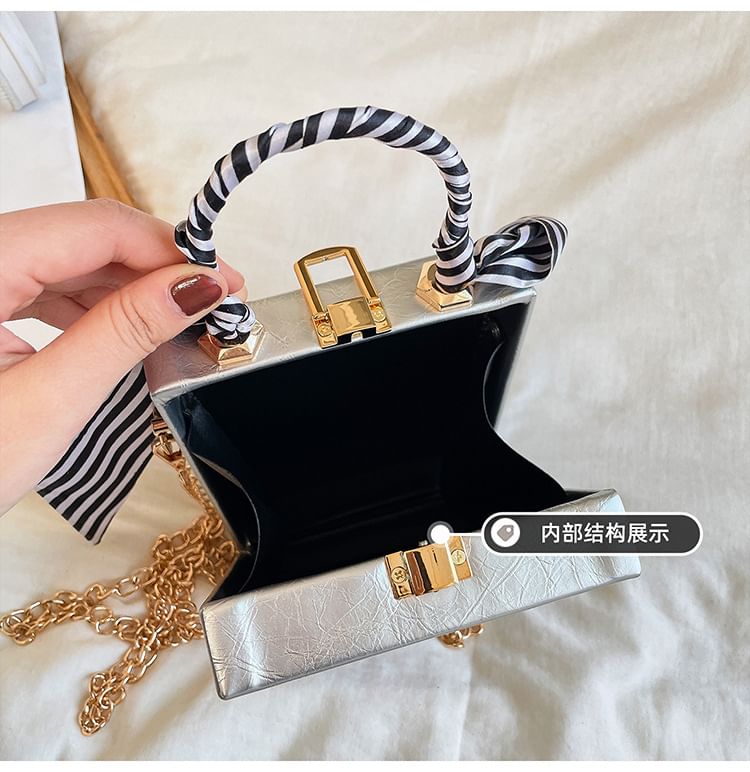 Chain Cartoon Bag Crossbody Strap Print