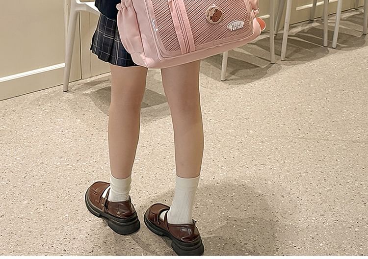 Tote Set: + Bag Gingham Multi-Pocket Badge