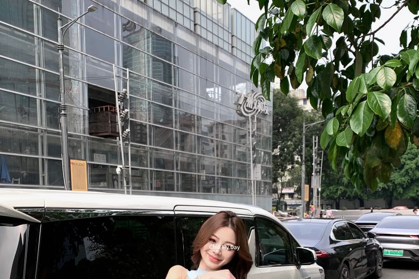 Skirt Tiered Mini Camisole / Ruffle Waist Plain Top High A-Line Crop