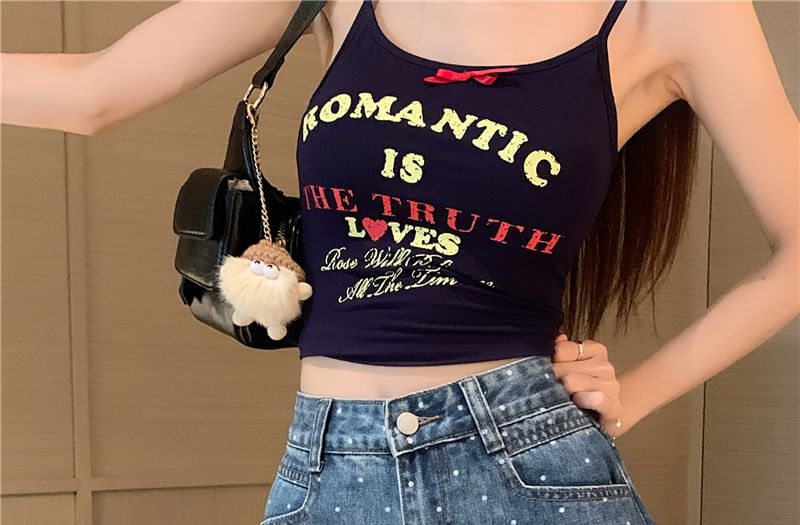 Shorts Dotted High Waist Denim Washed