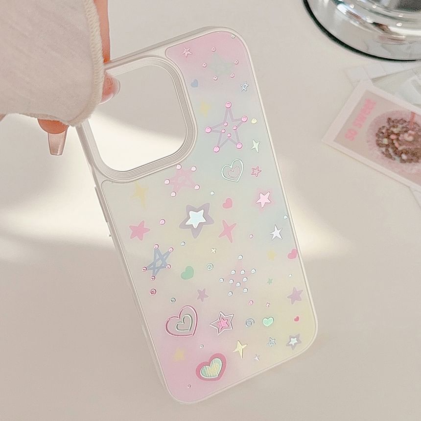 Phone Heart Star Case