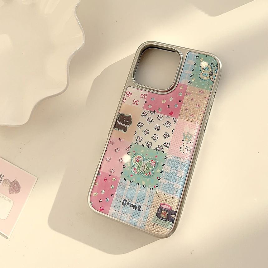 Case Panel Color Phone Cat
