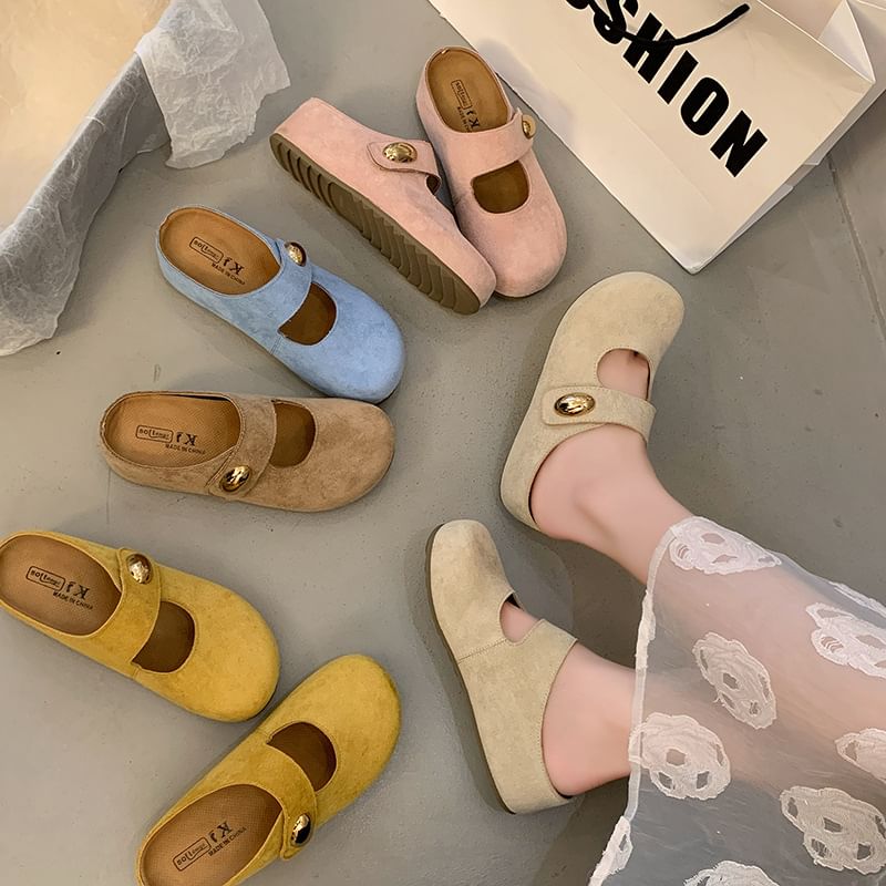 Shoes Jane Round Mary Toe