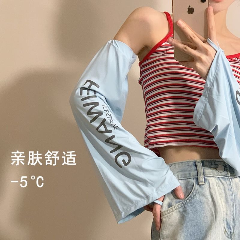 Lettering Arm Sleeves