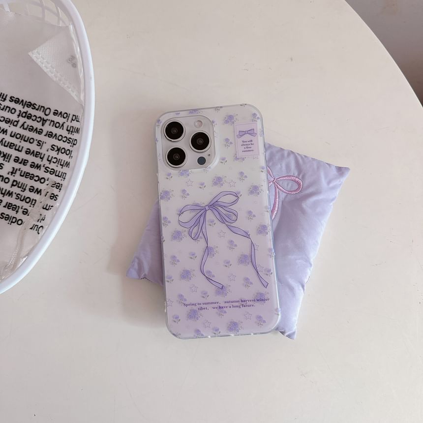Bow / Phone Case Print Set Strap