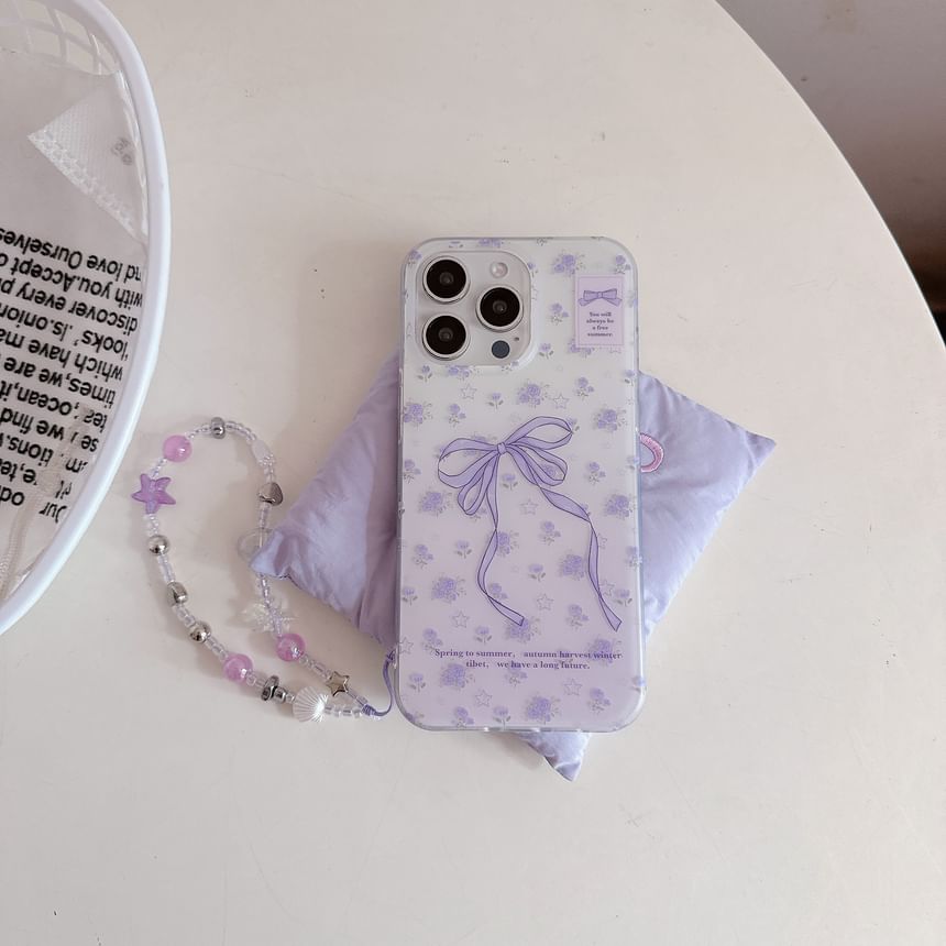 Bow / Phone Case Print Set Strap