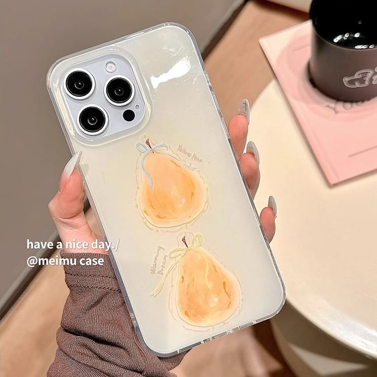 Pear Strap Phone Print / Bead Case Set Star