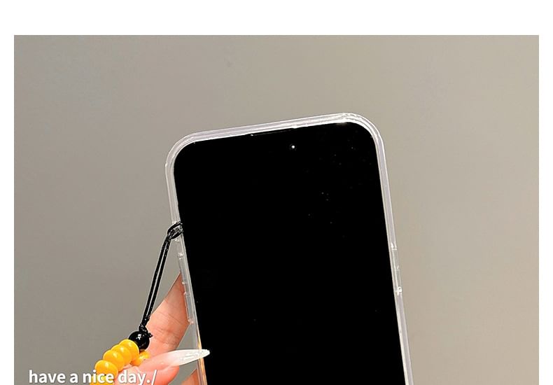 Pear Strap Phone Print / Bead Case Set Star