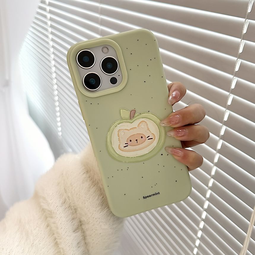 Strap Print / Phone Bead Set Cat Case